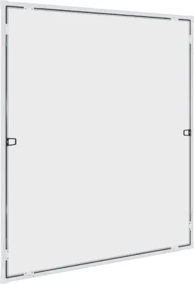 Produktbild von Windhager FliegenschutzFenster Ultra Flat 120 x 150 cm Alu weiß kürzbar