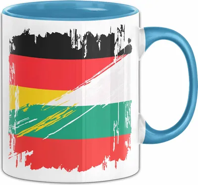 Produktbild von Bulgarien Deutschland Flagge Halb Deutscher Halb Bulgare Fußball Germany 2024 Europa Bulgaria (Blau)