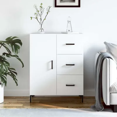 Produktbild von vidaXL Sideboard Weiß 69,5x34x90 cm Holzwerkstoff