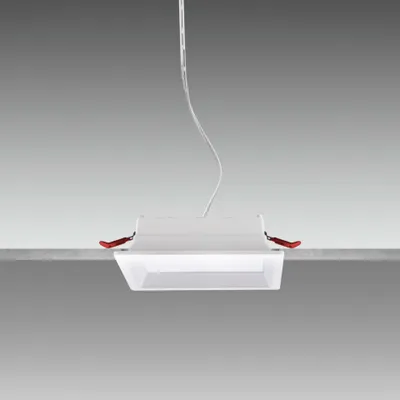 Produktbild von CENTURY Quadratische LED-Einbauleuchte ZENO 10W 3000/4000/6500K IP20