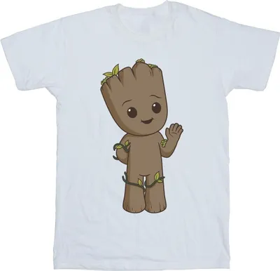 Produktbild von Marvel - "I Am Groot" T-Shirt für Herren BI38777 (L) (Grau)