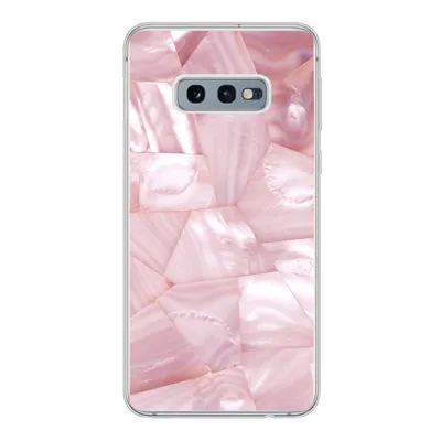 Produktbild von MuchoWow® Handyhülle Schutzhülle Hülle für Samsung Galaxy S10e Naturstein - Perlmutt - Luxus Silikon Softcase Handy Hülle - Handy