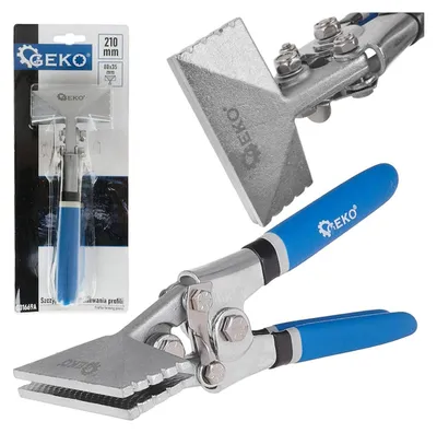 Immagine prodotto di Pinza per piegare lamiere carrozzeria e tetto, utensile manuale per piegatura e appiattimento, con impugnatura ergonomica, 80x35mm 210 mm