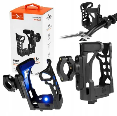 Obrázok produktu pre Držiak na fľašu s vodou alebo termosku pre motocykel a bicykel EXTREMESTYLE UBH2