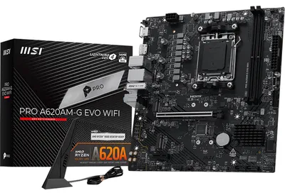 Imagen del producto de MSI Placa Base PRO A620AM-G EVO WIFI DDR5 mATX