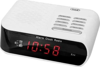 Produktbild von Trevi RC 827 D, Uhr, Digital, AM, FM, Rot, Weiß, AC