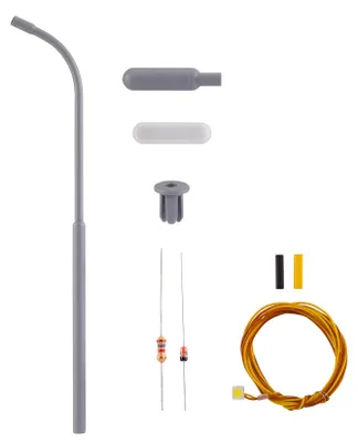 Produktbild von Viessmann 6722 - H0 Bausatz Peitschenleuchte HO LED
