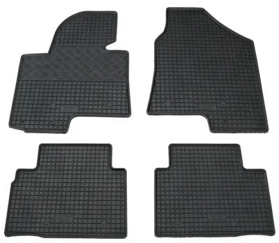 Produktbild von Rigum Gummi Fußmatten Set für Kia Sportage 3 Typ SL, Mod. Bj. 8/2010-