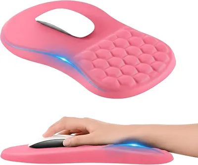Produktbild von Solidchoice – XXL-Mauspad aus Memory-Schaum mit ergonomischer Handgelenkauflage