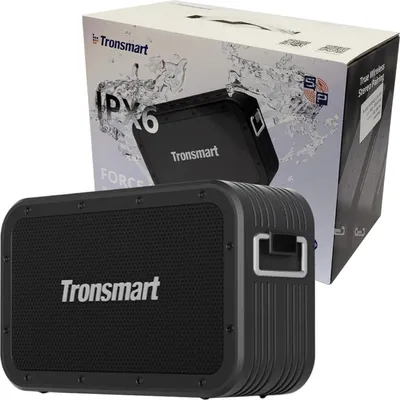 Image de Tronsmart Force Max Enceinte Bluetooth sans fil 80W avec fonction Powerbank Noir (746328)