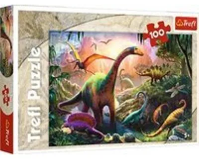 Obrázek produktu pro Trefl 16277, 100 kusů, Dinosauři, 5 rok/roky