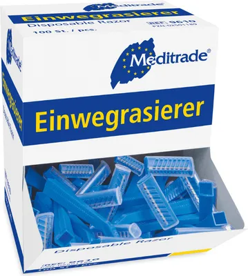 Produktbild von Einwegrasierer, 1 Packung = 100 Stk.