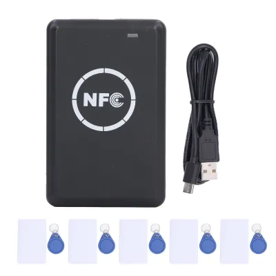 Produktbild von NFC-Leser/Schreiber, schnelle Reaktion und präzise stabile Lesung, kontaktloser USB 5V NFC-Leser, kompatibel mit Windows