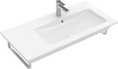 Produktbild von Villeroy & Boch Schrankwaschtisch VENTICELLO 1000 x 500 mm, Becken rechts mit Überlauf weiß