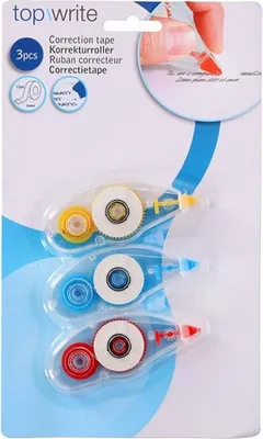 Produktbild von Topwrite - Corrector in tape 3 pcs.