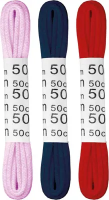 Image de Lacets Kids Lacets Kids "3 paires" - Rose/Bleu/Rouge - Rond