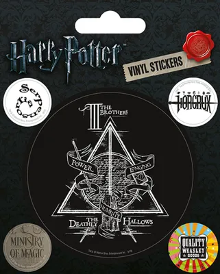 Obrázok produktu pre Harry Potter - Nálepky - Symboly