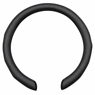 Produktbild von Rutschfeste Lenkradhülle in Nappa-Optik – WHEELUX Schwarz