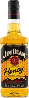 Produktbild von Jim Beam Real Honey Liqueur - Infused with Kentucky Straight Bourbon Whiskey
