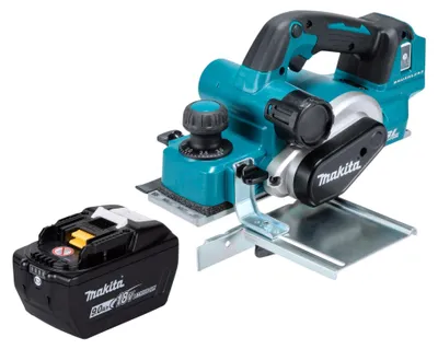 Zdjęcie produktu dla Makita DKP 181 Z strug akumulatorowy 18 V 82 mm bezszczotkowy solo - bez akumulatora, bez ładowarki