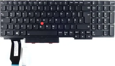 Produktbild von Tradebit - Tastatur für Lenovo | Modelle: ThinkPad E15 2020 Gen 2 G2 20T8 20T9 | Deutsch DE QWERTZ | Volle Kompatibilität | Hochwertige Materialien |