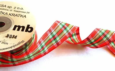 Obrázok produktu pre Šachovnicová stuha 22m 25mm