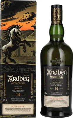Produktbild von Ardbeg Anthology 14 Years The Unicorn's Tale + Box 700ml 46% Vol.