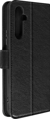 Immagine prodotto di Custodia in Pelle finta con funzione di supporto per Samsung Galaxy A54 5G - Nero