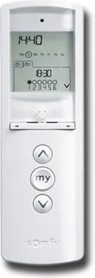 Produktbild von Somfy Telis 6 S Chronis RTS Pure 6-Kanal Handsender mit Zeitschaltuhr