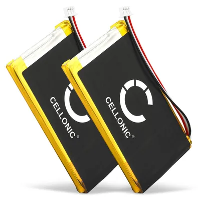 Produktbild von CELLONIC 2x Akku für Navigation Kompatibel mit TomTom SatNav, GO 730, GO 630, 1697461 - (1300mAh, 3.7V)