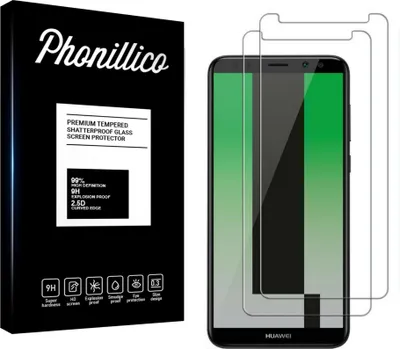 Image de Verre trempé pour Huawei MATE 10 LITE [2 pièces] Protection d'écran Screen Protector Film Anti-Rayures Glas Resistant Phonillico®
