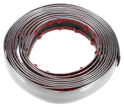 Productafbeelding van Solidchoice - 5 Meter Chromen Auto Trim Strip voor Bescherming