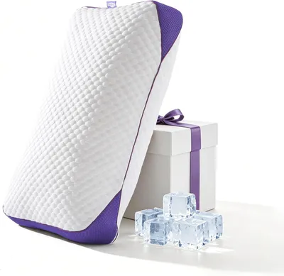 Produktbild von Viscoschaumkissen 50x75 cm, für zu Hause, atmungsaktiv, verstellbar, hypoallergen, kühlend