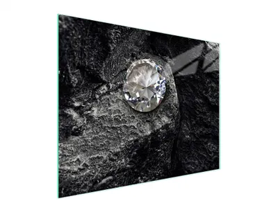 Obrázok produktu pre Sklenená doska na krájanie 52x40 diamant