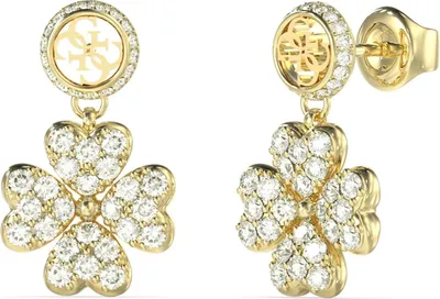 Image de Boucles d'oreilles pendantes Guess Gold Collection - femmes