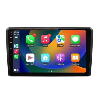 Zdjęcie produktu dla Radio samochodowe Android 64GB do Audi A3 8P od 2003 Radio 2Din Bluetooth Carplay RDS WIFI DSP GPS DAB+