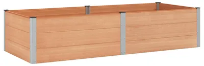 Obrázek produktu pro Zahradní vyvýšený záhon Hnědá 250 x 100 x 54 cm
