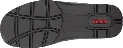 Produktbild von Rieker Herren Halbschuh Schnürschuh Stretcheinsatz Leder 05315, Größe:42 EU, Farbe:Braun