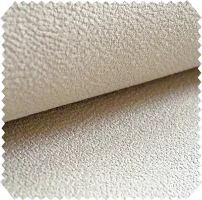 Produktbild von novely® MILANO Velours Stoff Möbelstoff Polsterstoff Lederoptik | Meterware | 1lfm - Farbe: 01 Creme