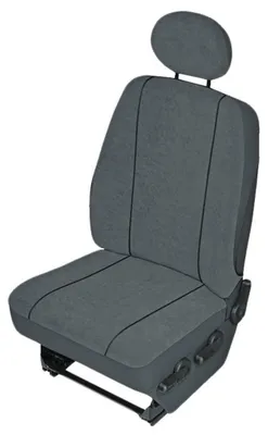 Produktbild von Hp Autozubehör 22418 Sitzbezug Bezug Transporter Grau Fahrersitz Beifahrersitz