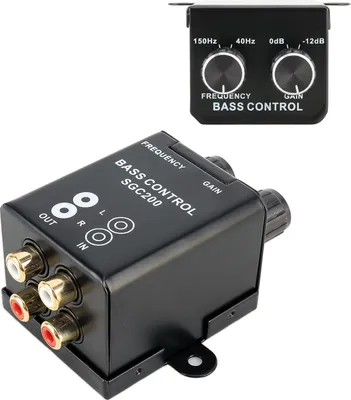 Obrázek produktu pro Auto / Domácí zesilovač Subwoofer Bass Controller Regulátor zesilovače