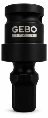 Immagine prodotto di Adattatore bussola a impatto ,esagonale, per avvitatore, con snodo cardanico, 1/2" Gebo Tools