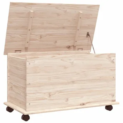 Obrázek produktu pro Úložný truhla na kolečkách ALTA 73x39,5x43 cm masivní borovice