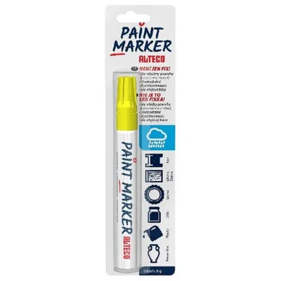 Obrázok produktu pre Popisovač ALTECO Paint Marker 2 mm - žltý
