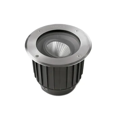 Image de Leds-C4 Gea - LED encastrées au sol uplight acier inoxydable poli 1950lm 2700K IP67