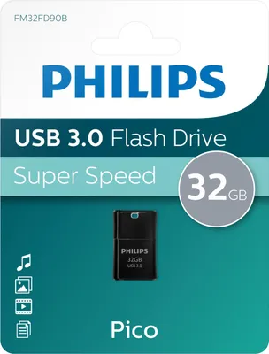 Immagine prodotto di Philips FM32FD90B Pico Edition 3.0 - Unità flash USB - 32 GB - USB 3.0