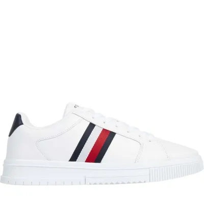 Produktbild von Tommy Hilfiger Herren Sneaker FM0FM04895 YBS Farbe: Weiß Größe: 44