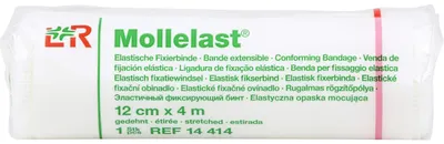 Obrázek produktu pro Obvazy Mollelast 12 cmx4 m bílé 1 ks