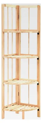 Produktbild von Eckregal aus Zedernholz für Küche, Bücher und Wand