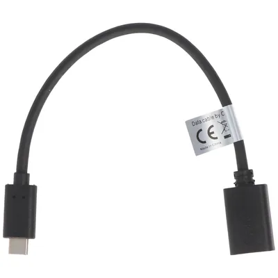 Productafbeelding van AccuCell adapter, compatibel met USB Type C (USB-C) mannelijk naar USB-A 3.0 vrouwelijk - met kabel - ondersteunt OTG